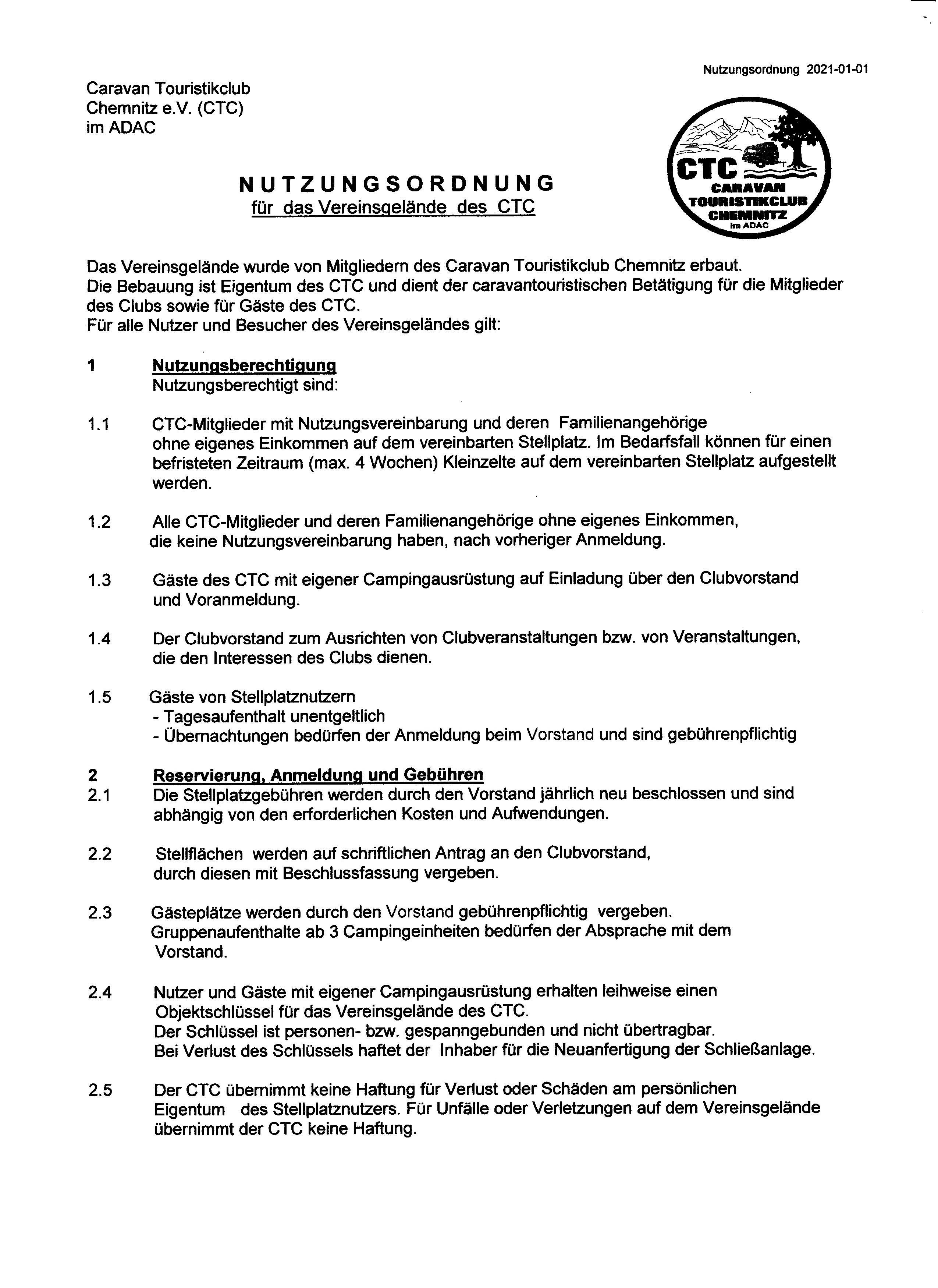 Nutzungsordnung Seite 1