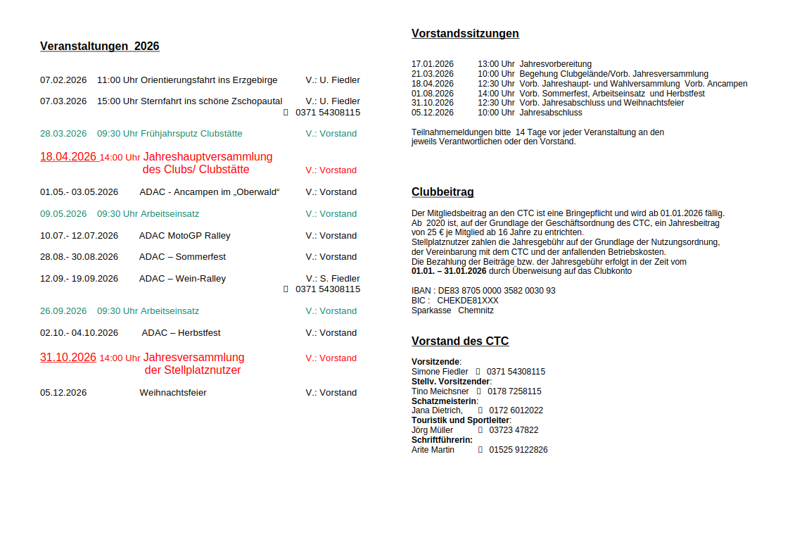Vorschau Veranstaltung & Info